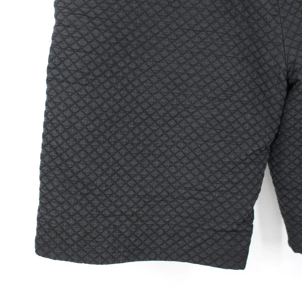 Christian Dior Black Cannage Diamond Stitch Quilted Bermuda Boy Shorts Size 40 - Picture 9 of 10